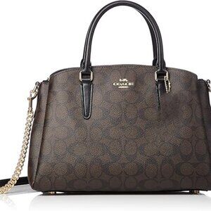 COACH SAGE CARRYALL IN SIGNATURE CANVAS 2 way Crossbody